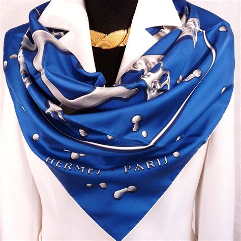 Vif Argent HERMES Silk Scarf – The World of Hermes© Scarves.